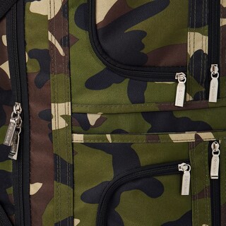 Foto 5 | Bolsa De Lona Rodante Rockland Camo Con Ruedas Extra Grandes - Venta Internacional.