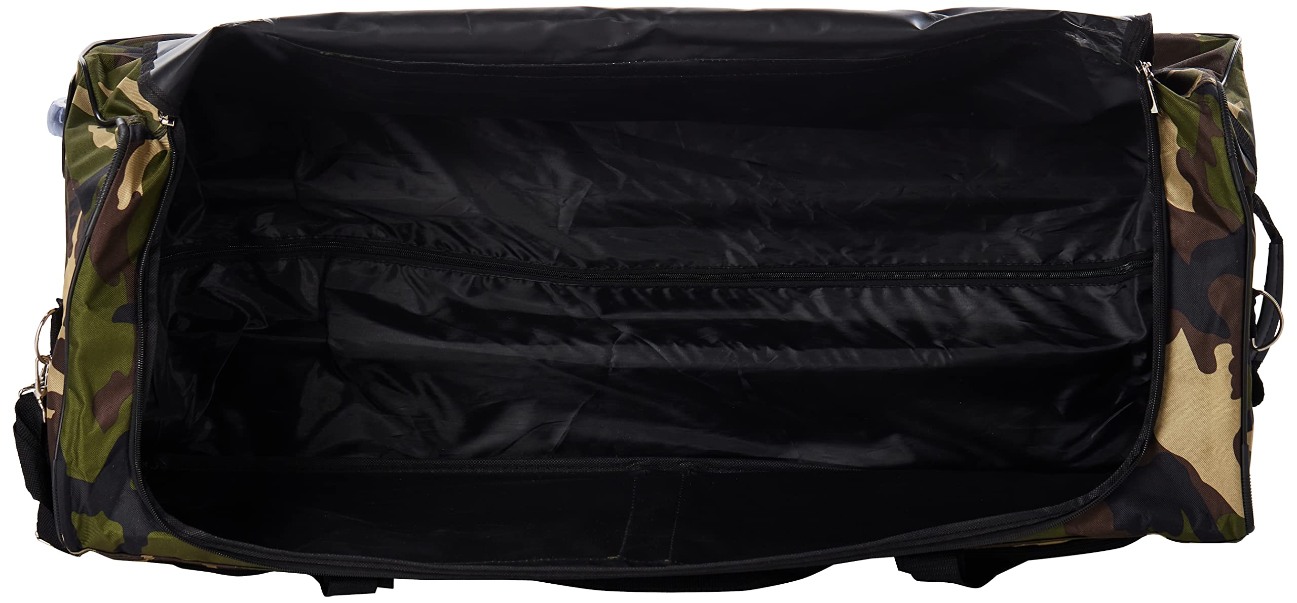 Foto 7 pulgar | Bolsa De Lona Rodante Rockland Camo Con Ruedas Extra Grandes - Venta Internacional.
