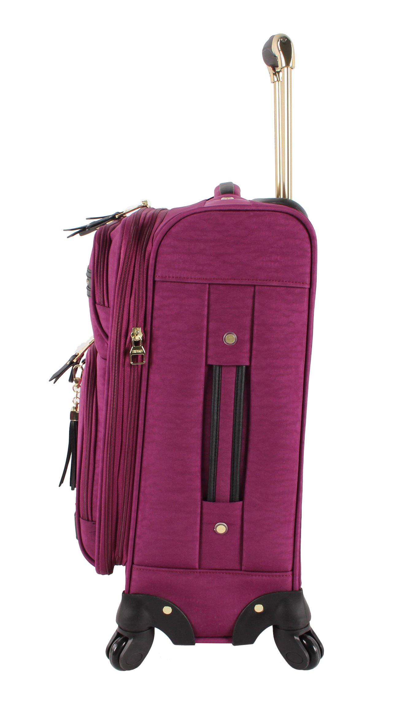 Foto 2 | Bolsa De Mano Steve Madden Peek-a-boo Morada De 20 Pulgadas Con Ruedas - Venta Internacional.