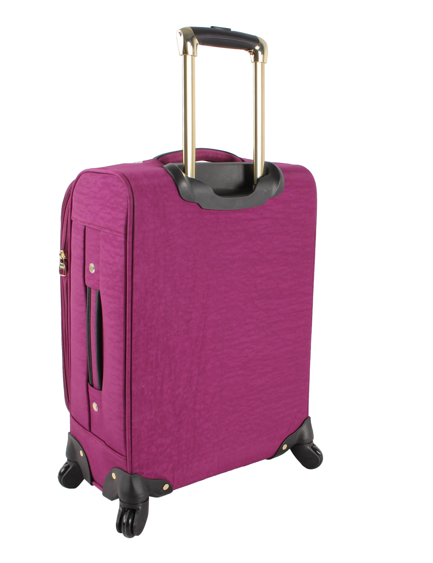 Foto 3 | Bolsa De Mano Steve Madden Peek-a-boo Morada De 20 Pulgadas Con Ruedas - Venta Internacional.