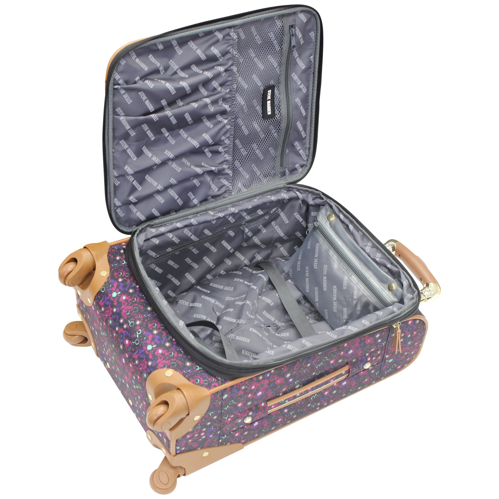 Foto 6 pulgar | Maleta con Ruedas Steve Madden de 20"-Venta Internacional