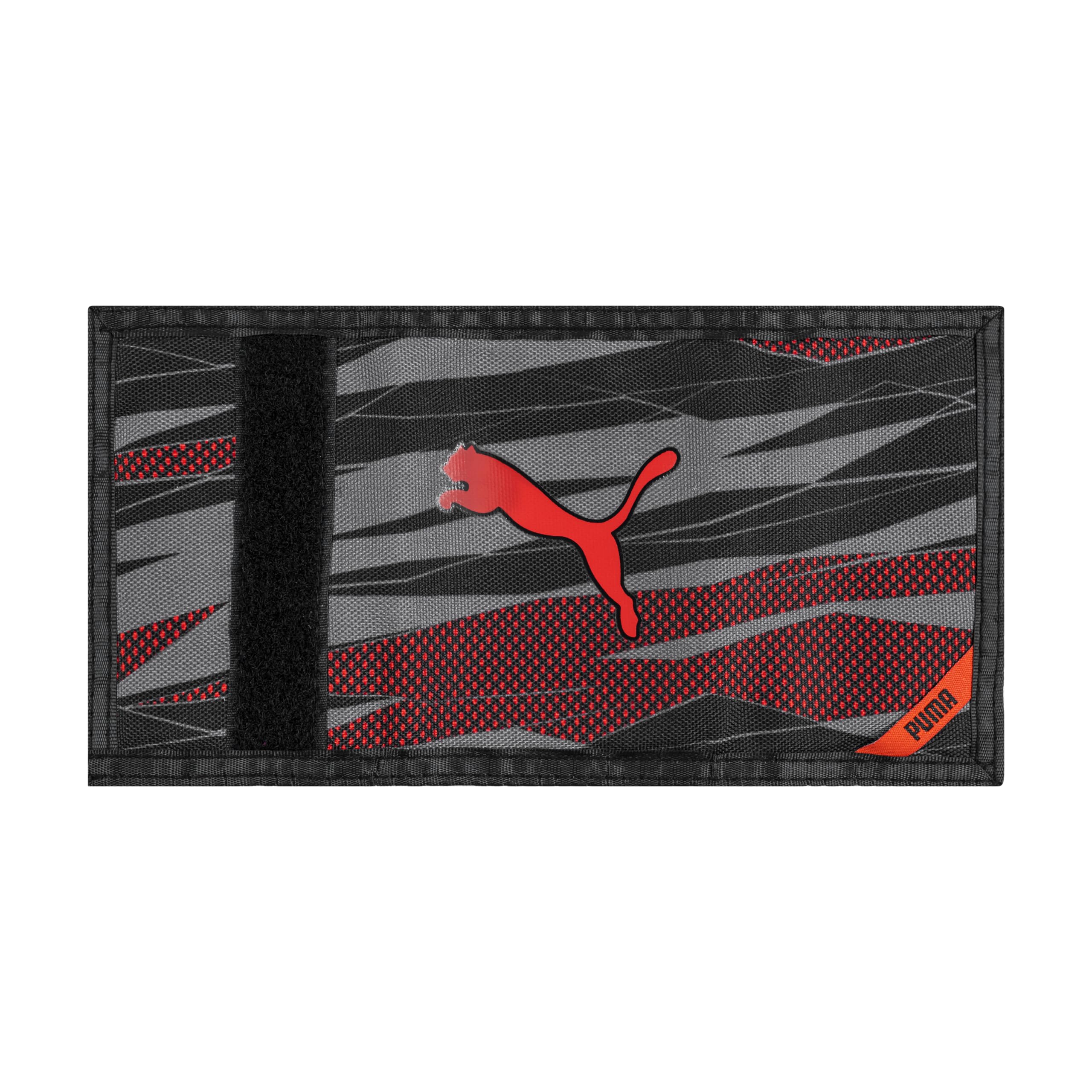 Foto 2 | Cartera Puma Little Rise Para Niños Con Tres Pliegues, Rojo/negro - Venta Internacional.