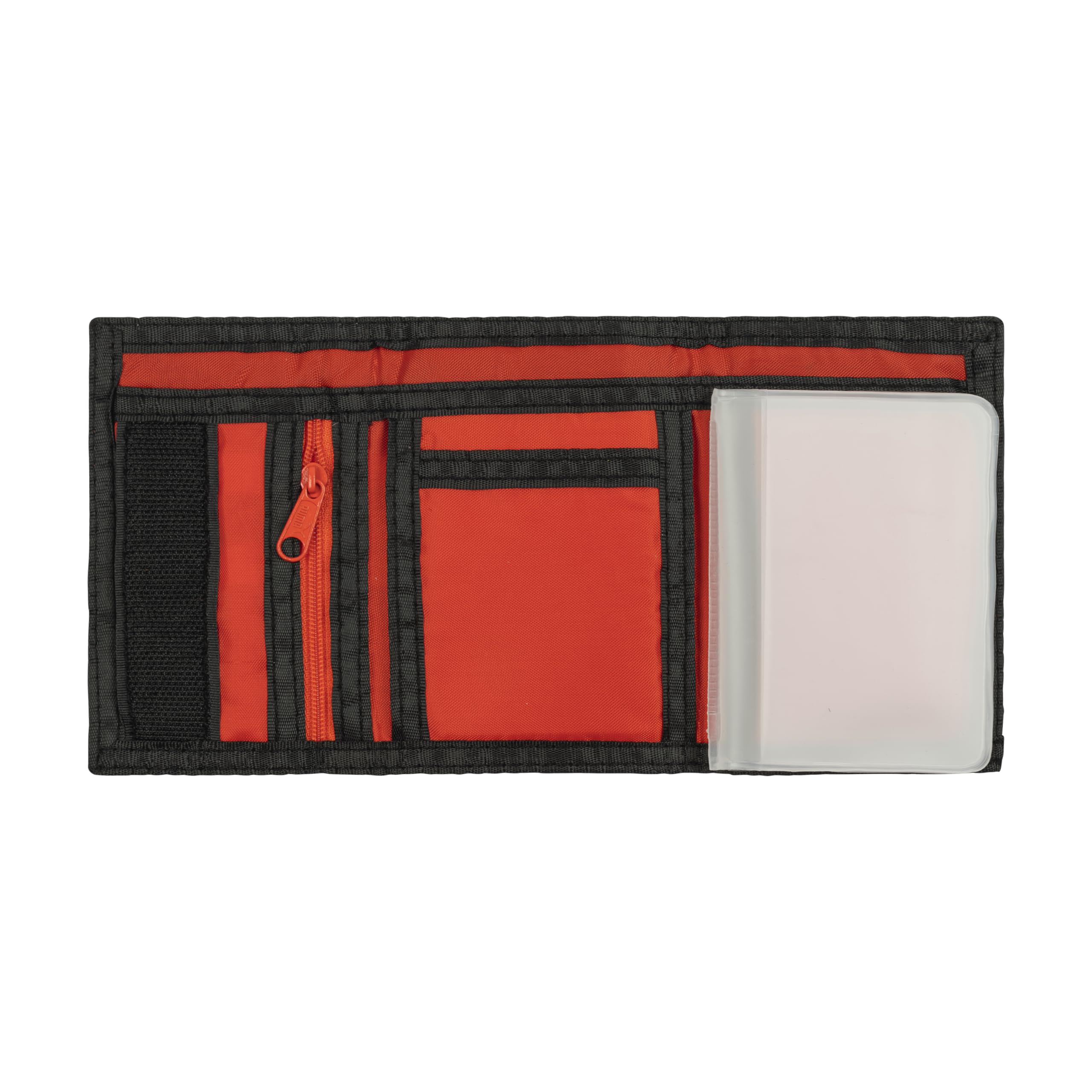 Foto 4 pulgar | Cartera Puma Little Rise Para Niños Con Tres Pliegues, Rojo/negro - Venta Internacional.