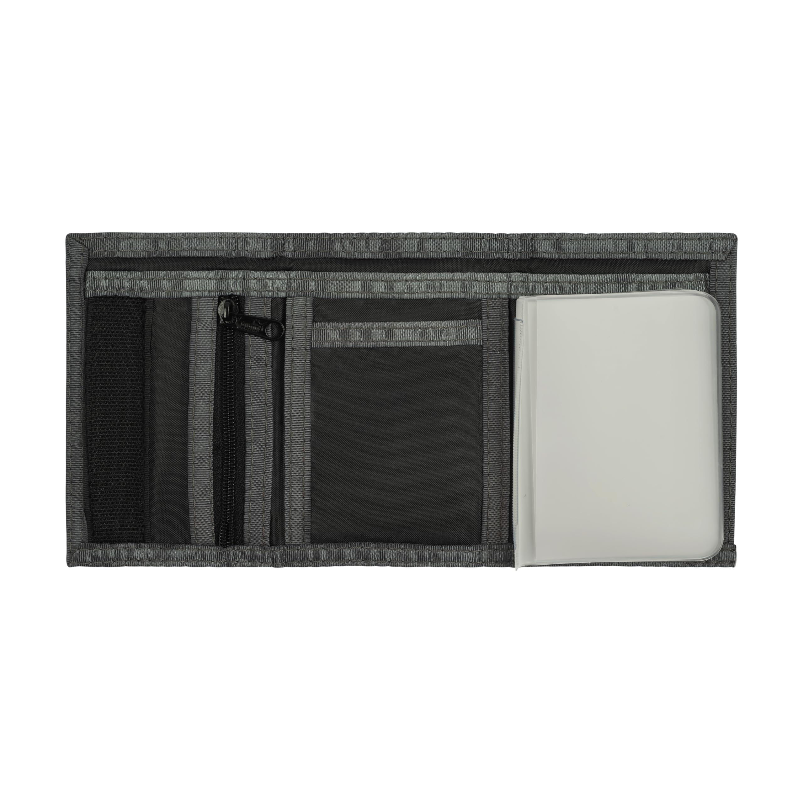 Foto 4 pulgar | Cartera Puma Little Rise Para Niños Con Tres Pliegues, Negro/gris - Venta Internacional.