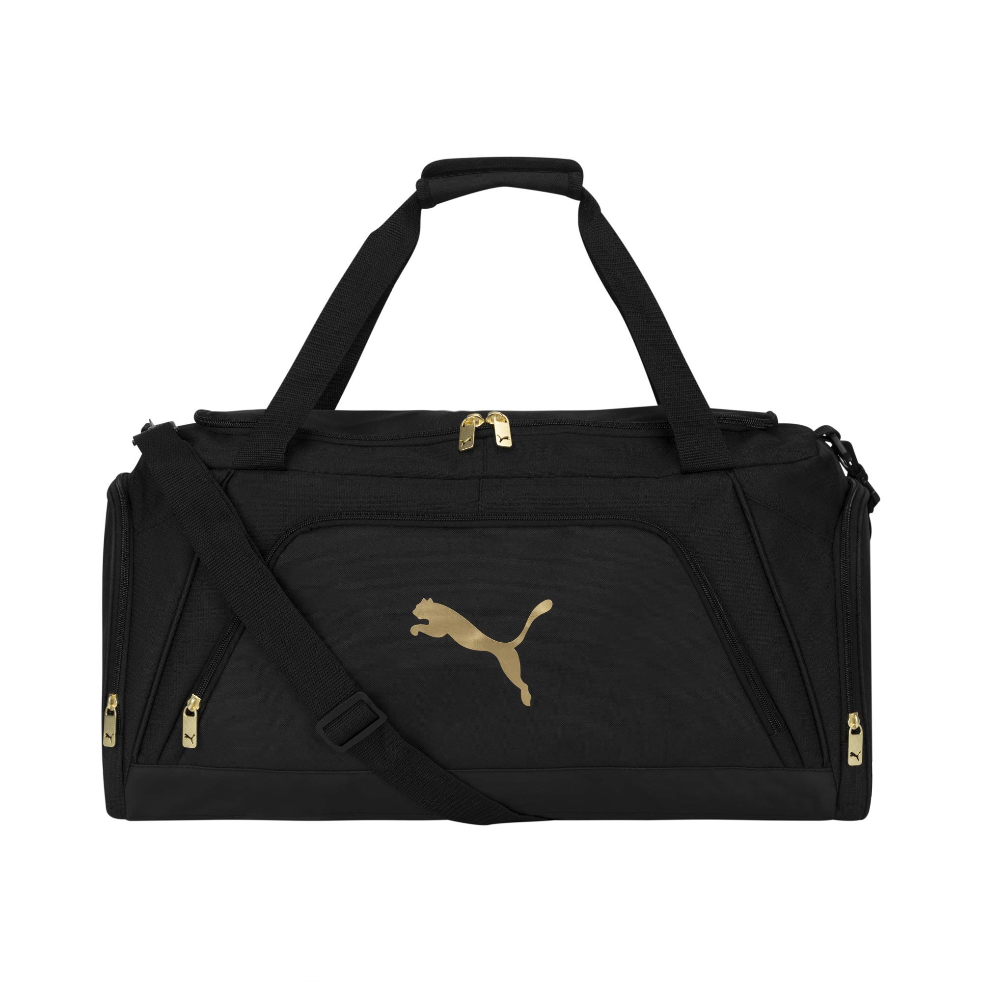 Foto 2 pulgar | Bolsa De Lona Puma Evercat Accelerator Unisex Negro/dorado - Venta Internacional.