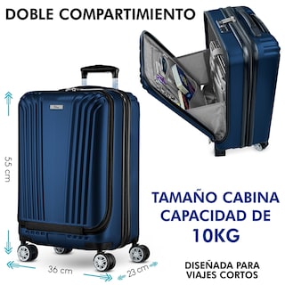 Foto 2 | Maleta de Mano SQBAGS 20'' 2.0 Azul