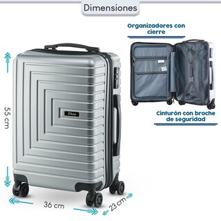 Foto 3 | Carry On Jet 20” - Plata