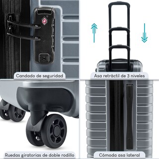 Foto 6 | Carry On Jet 20” - Plata