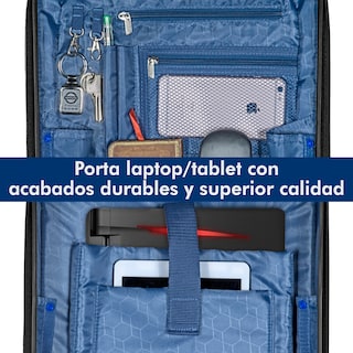 Foto 4 | Maleta con Ruedas Sqbags Negra de 20"