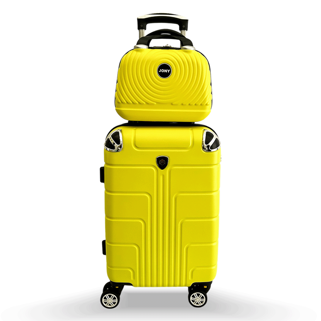 Maleta de Mano con Neceser Zona B Escudo Amarillo