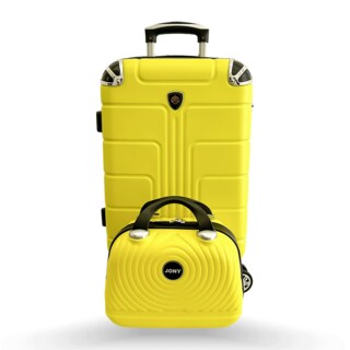 Foto 4 | Maleta de Mano con Neceser Zona B Escudo Amarillo