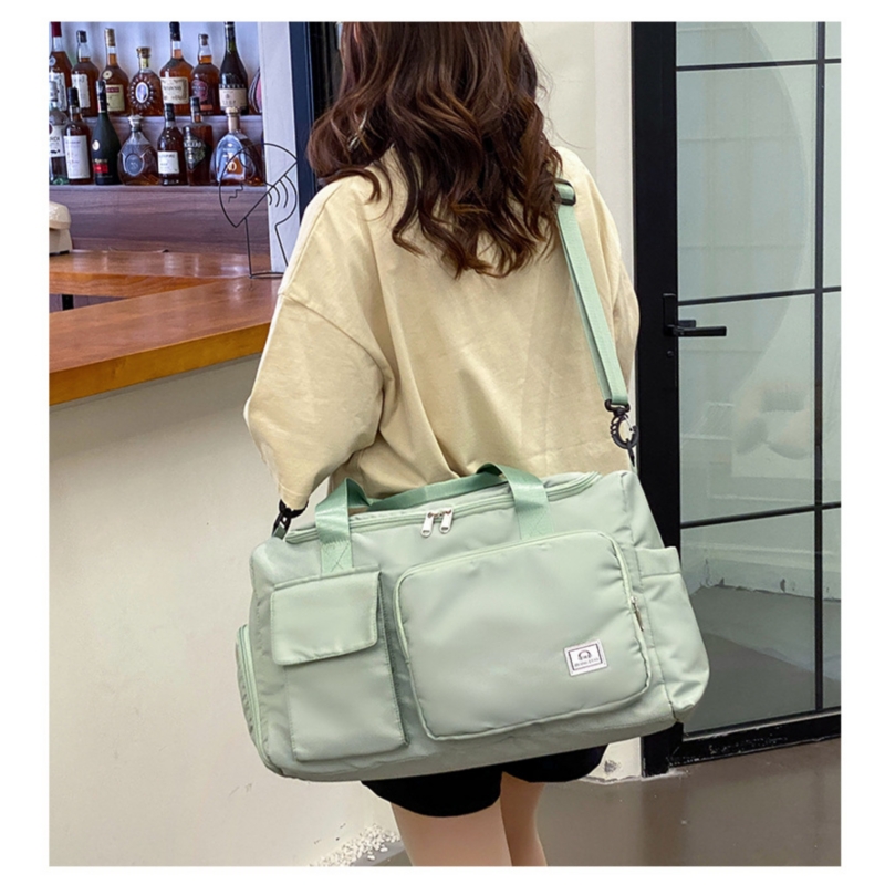 Foto 2 | Bolsa De Viaje Genérica De Gran Capacidad, Color Morado, Resistente Al Agua - Venta Internacional.
