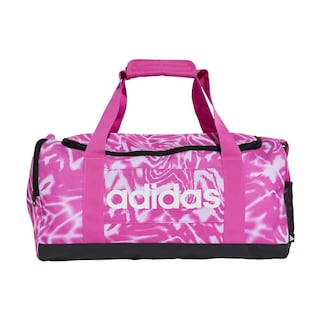 Foto 1 | Maleta Deportiva Linear Graphic Duffel Pequeña Adidas Rosa Mujer