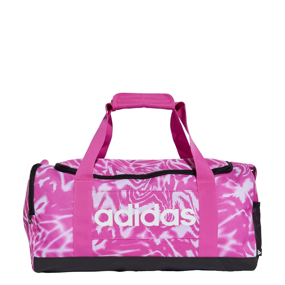 Foto 3 pulgar | Maleta Deportiva Linear Graphic Duffel Pequeña Adidas Rosa Mujer