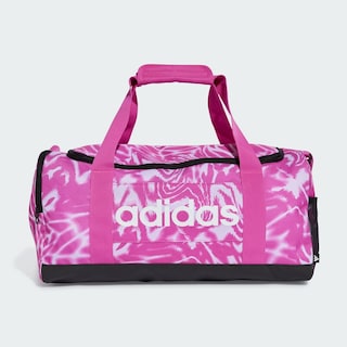Foto 3 | Maleta Deportiva Linear Graphic Duffel Pequeña Adidas Rosa Mujer