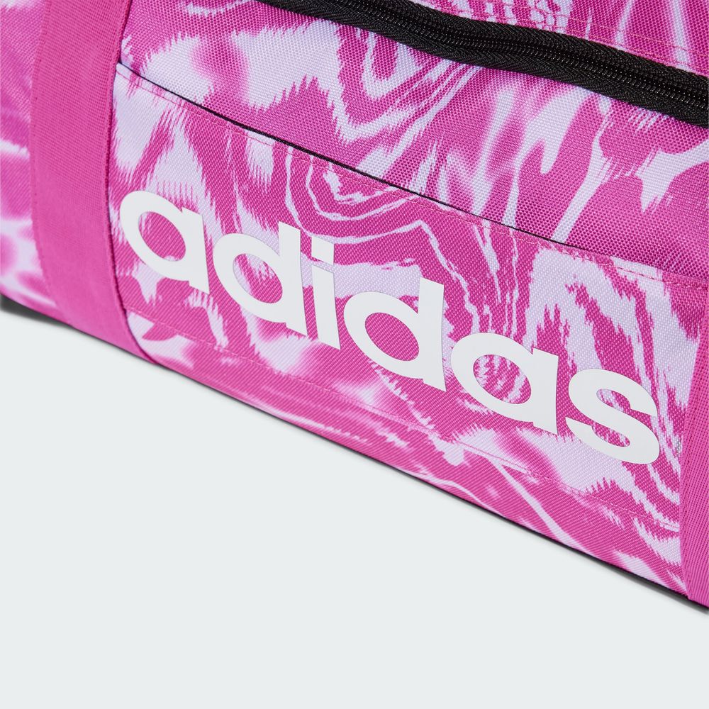 Foto 7 pulgar | Maleta Deportiva Linear Graphic Duffel Pequeña Adidas Rosa Mujer