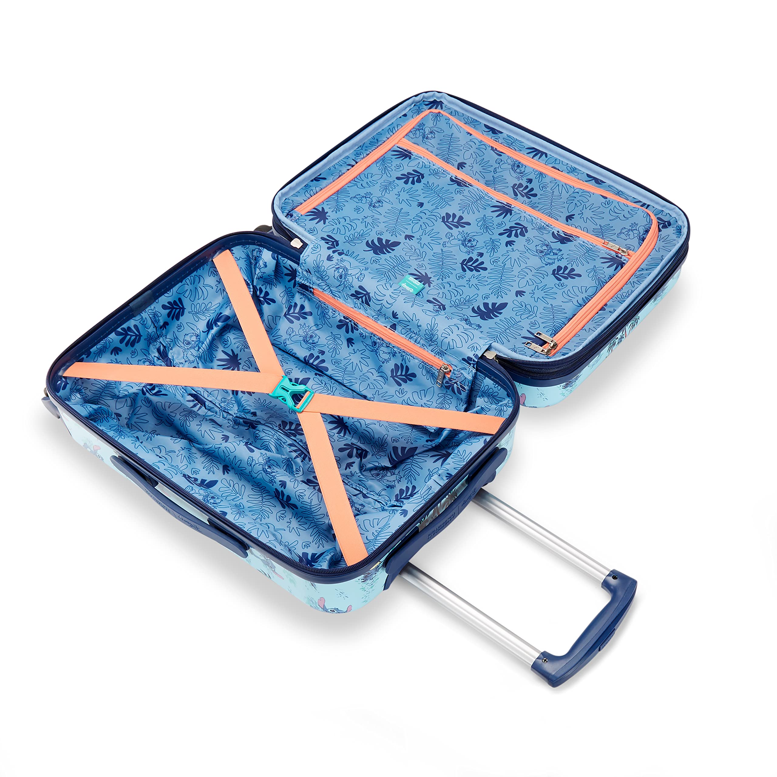 Foto 5 pulgar | Equipaje De Mano American Tourister Disney Stitch De 20 Pulgadas - Venta Internacional.