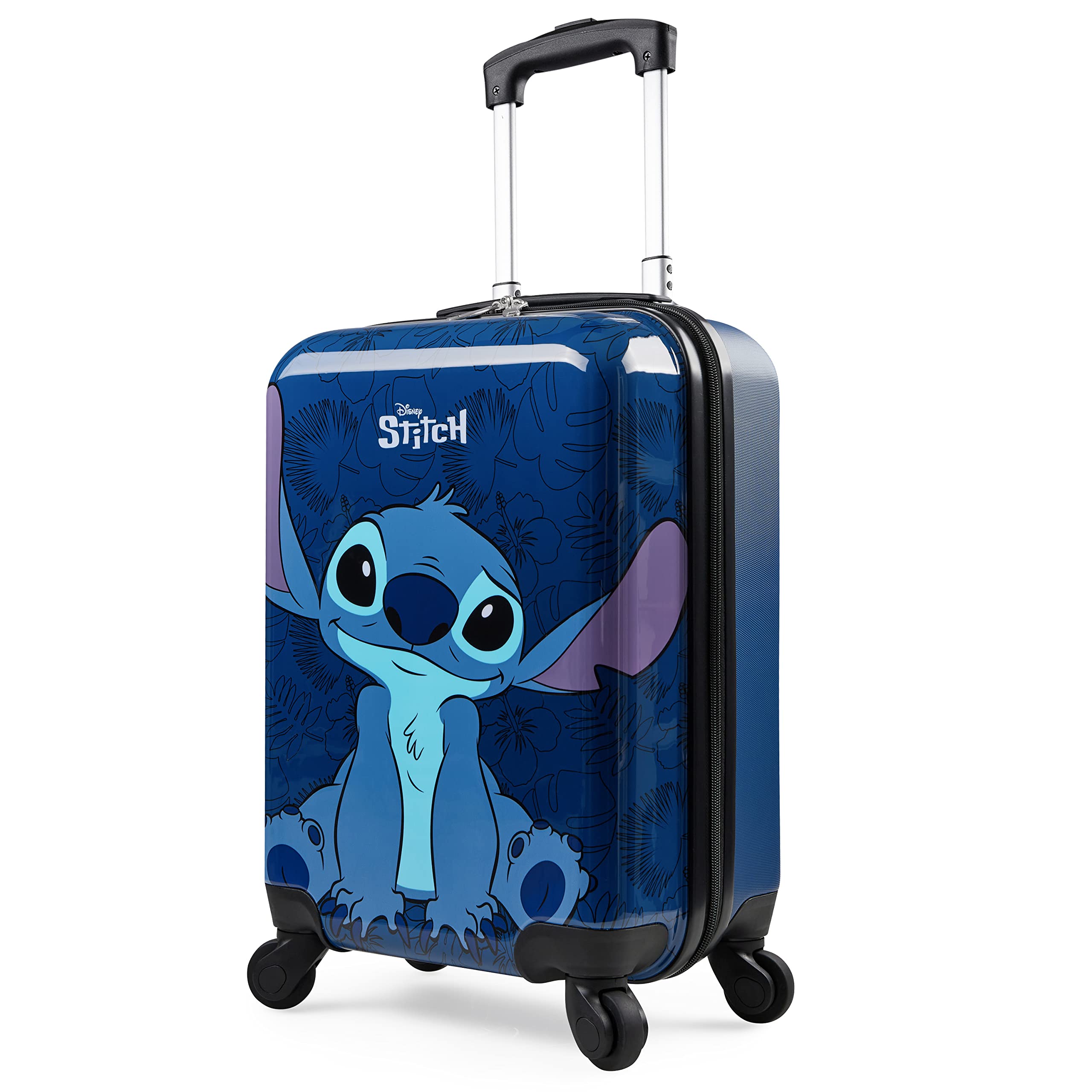 Juego De Maletas Disney Stitch Hard Shell De 28 L, 50 L, 91 L Con Ruedas - Venta Internacional.