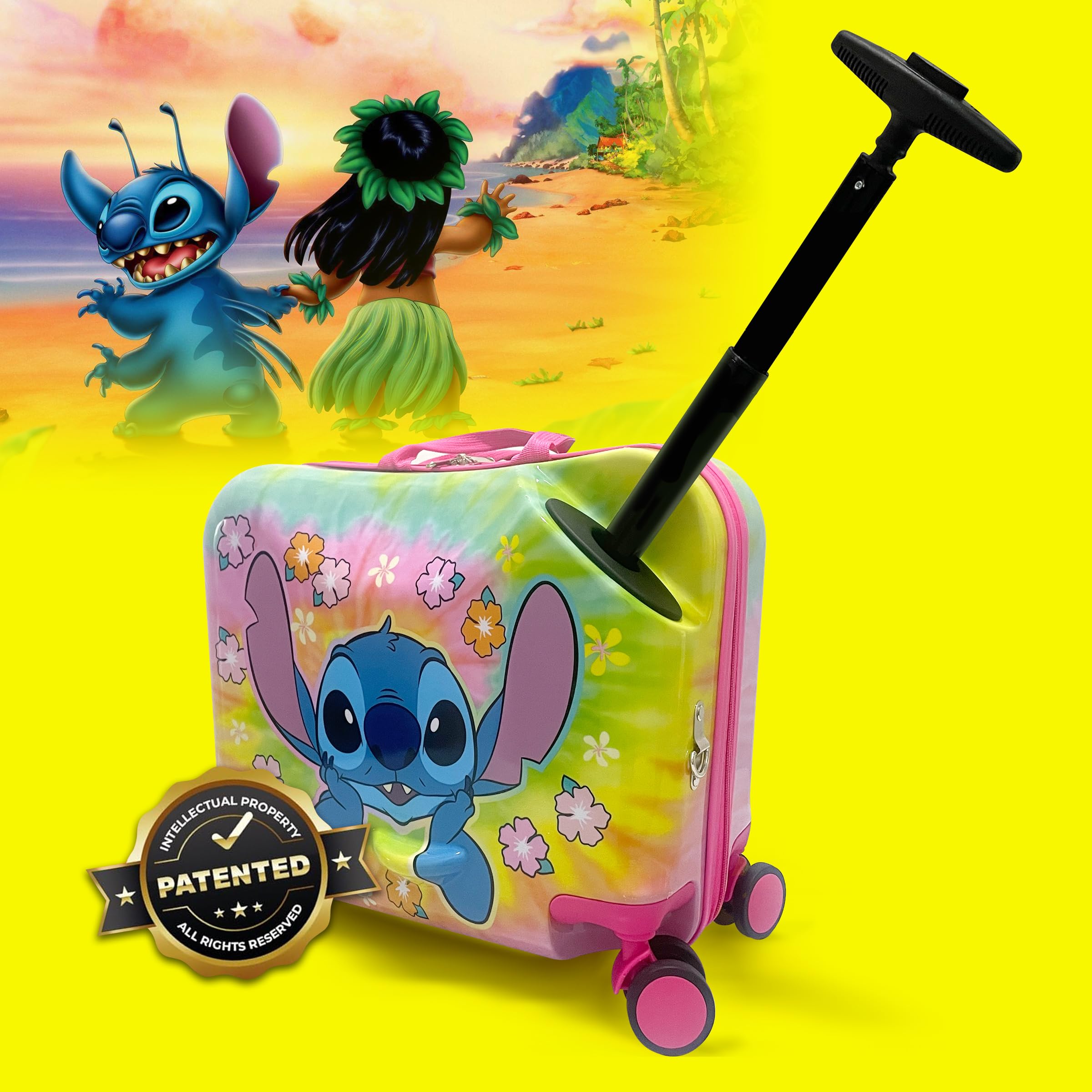 Foto 3 pulgar | Luggage Fast Forward Kids Hardside Ride En Punto Lilo De 18 Pulgadas - Venta Internacional.