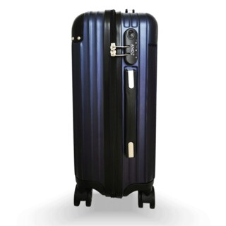Foto 5 | Kit Maleta De Viaje Más Neceser Zona B, Modelo Vintage, Azul Marino, 20 Pulgadas Carry On Y Neceser, Abs.