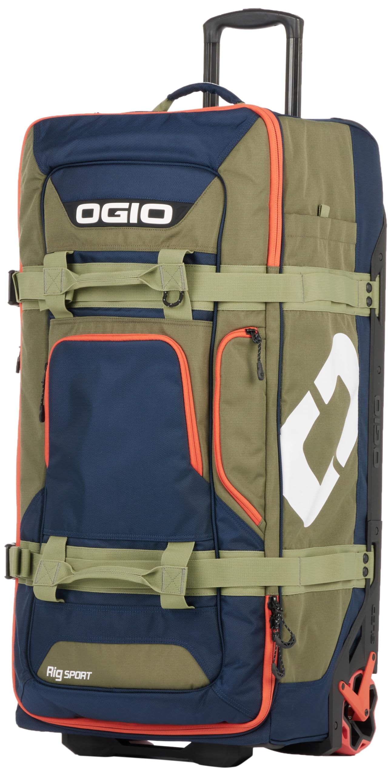 Foto 2 pulgar | Bolsa De Equipo Con Ruedas Ogio Rig St 9800 Midnight Olive 24 - Venta Internacional.