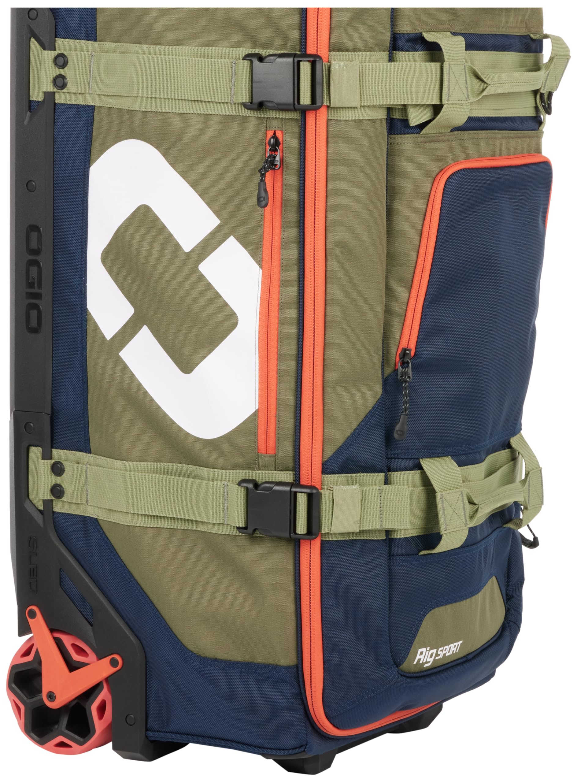 Foto 7 pulgar | Bolsa De Equipo Con Ruedas Ogio Rig St 9800 Midnight Olive 24 - Venta Internacional.