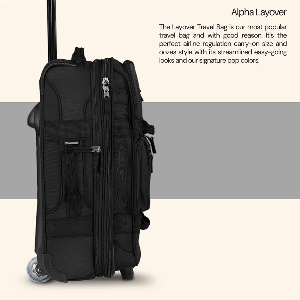 Foto 2 | Bolsa De Viaje Ogio Layover Con Correas De Compresión Internas - Venta Internacional.
