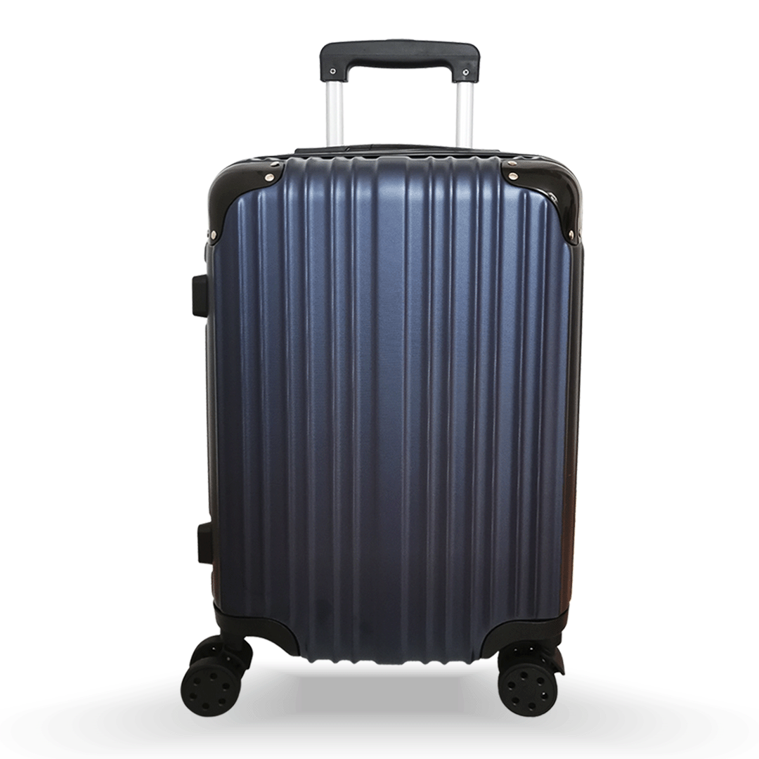 Maleta de Viaje Zona B Azul Vintage 18 Pulgadas ABS