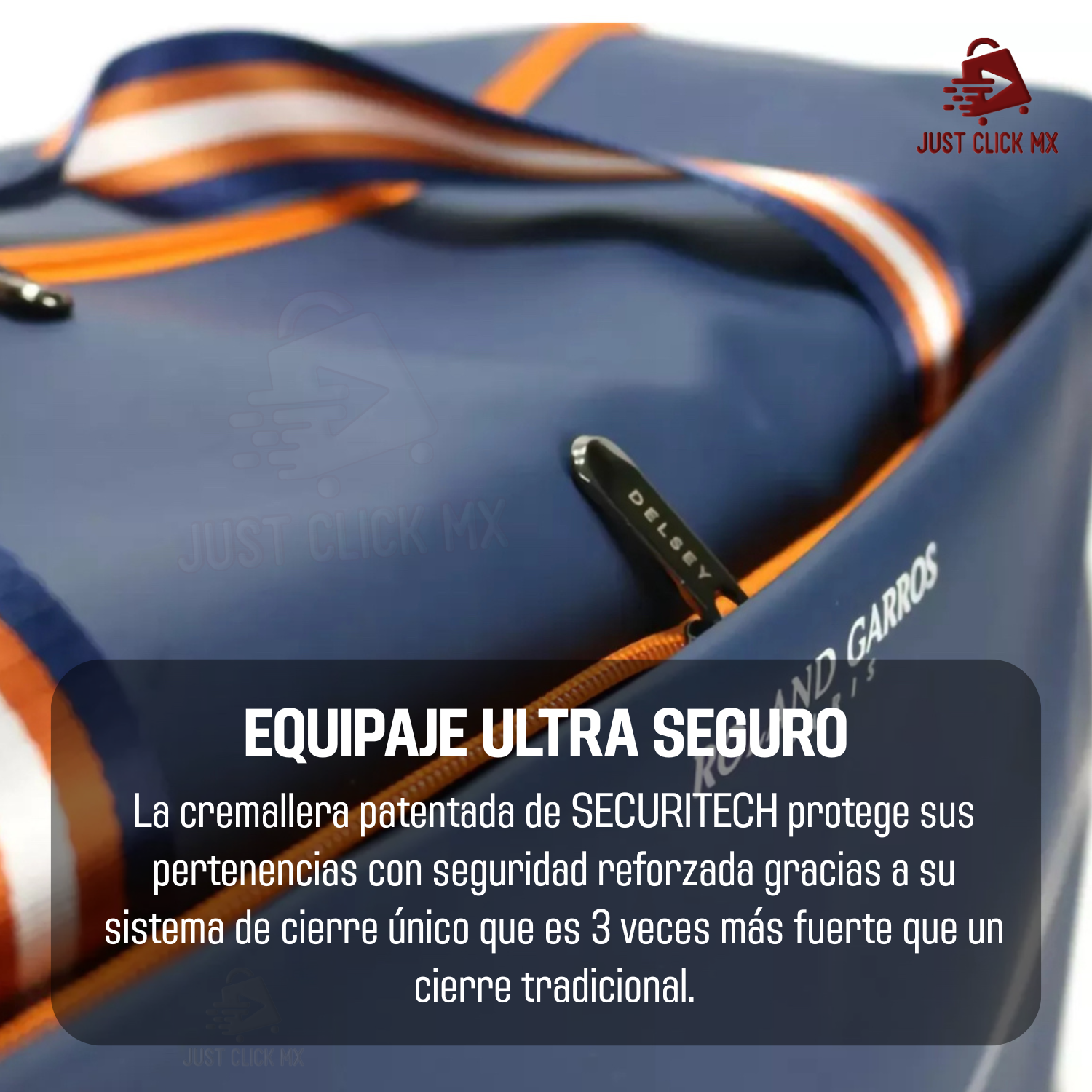 Foto 3 pulgar | Bolso de Viaje Delsey Roland Garros 47 l