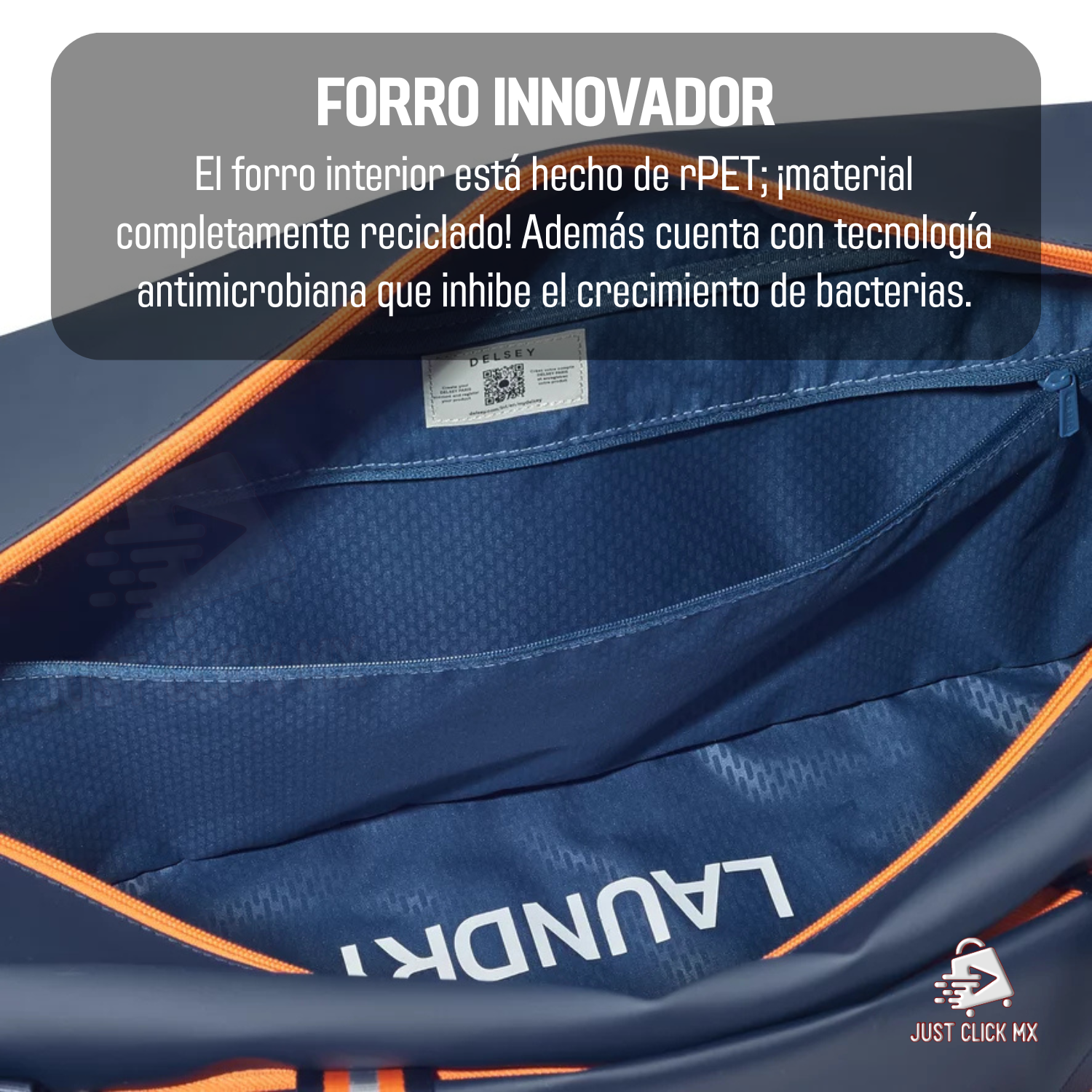 Foto 5 pulgar | Bolso de Viaje Delsey Roland Garros 47 l