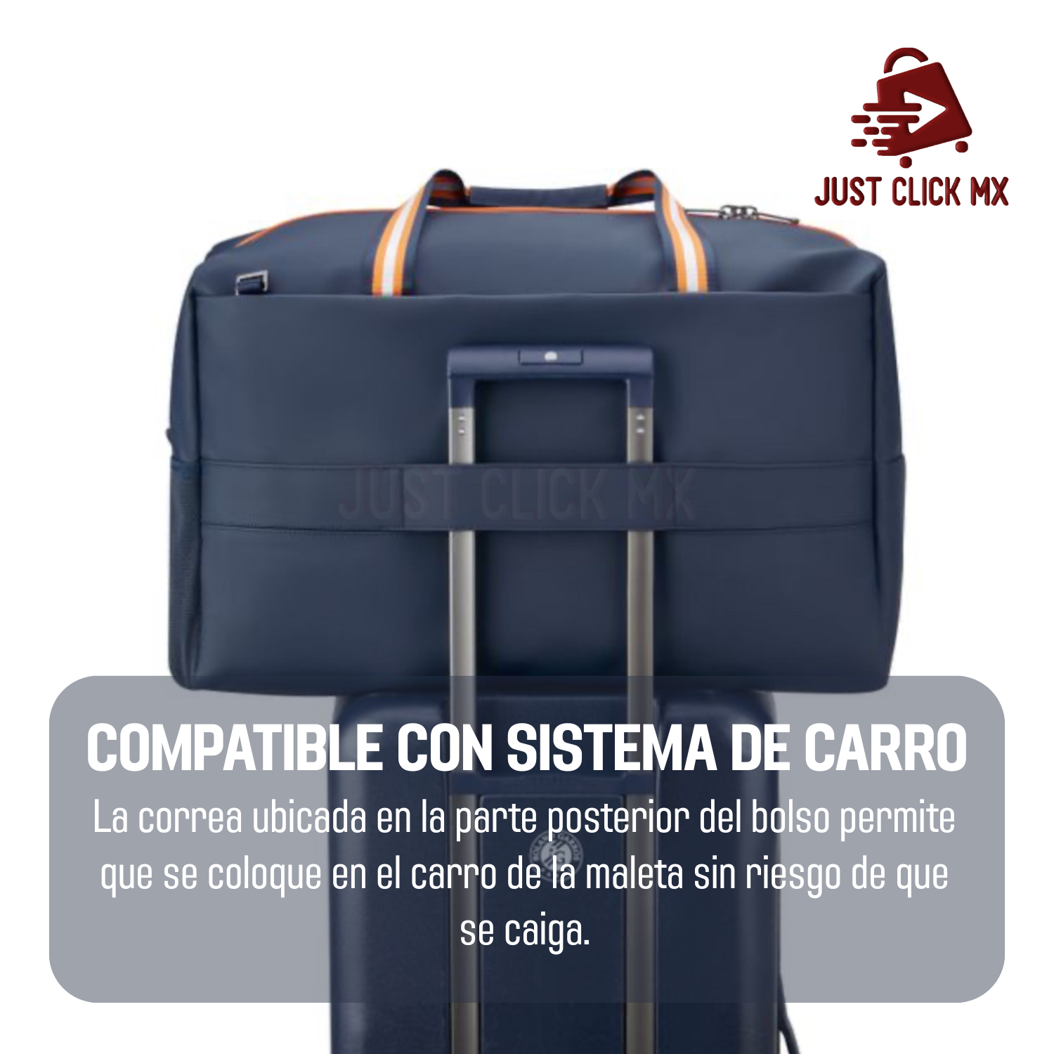 Foto 6 pulgar | Bolso de Viaje Delsey Roland Garros 47 l