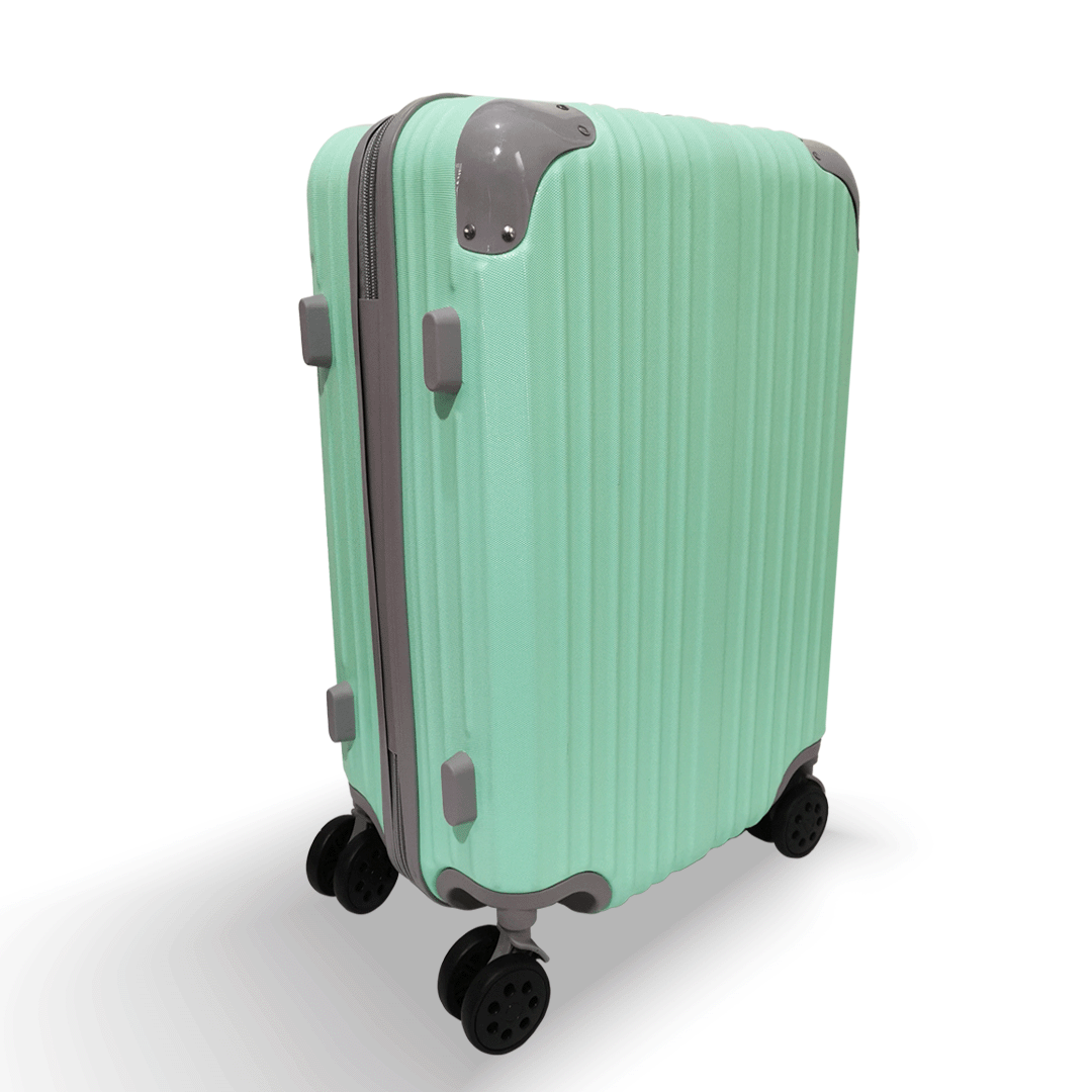 Foto 4 | Maleta Zona B Vintage Menta 20 Pulgadas