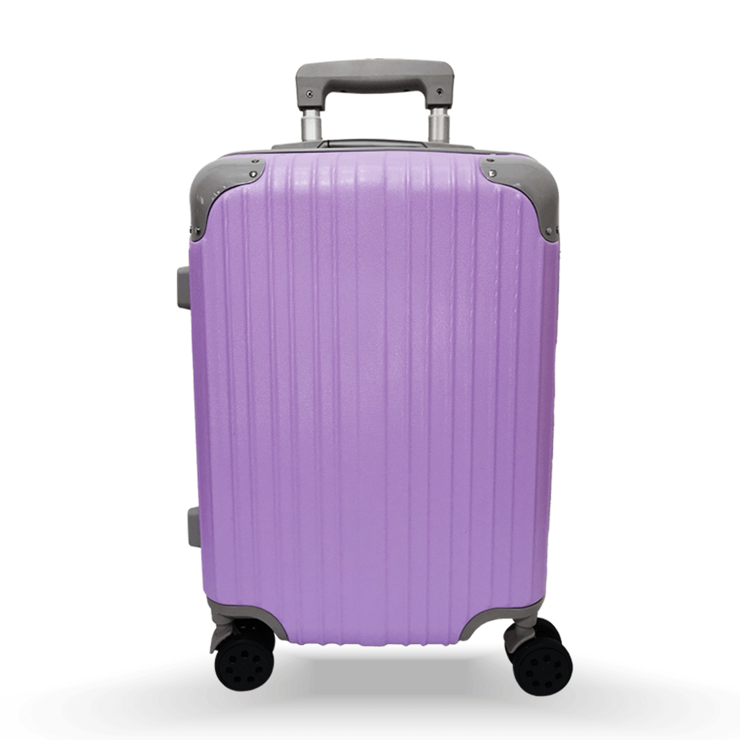 Maleta Zona B Vintage Lila 20 Pulgadas
