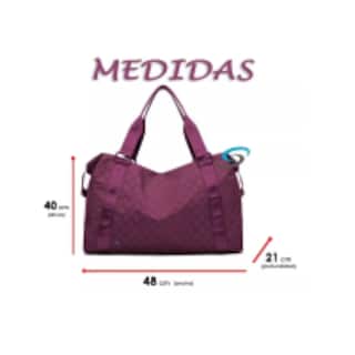Foto 3 | Bolsa Maleta Casual Deportiva Gym Viaje Eo Safe Imports Esi-9216-1 Purpura