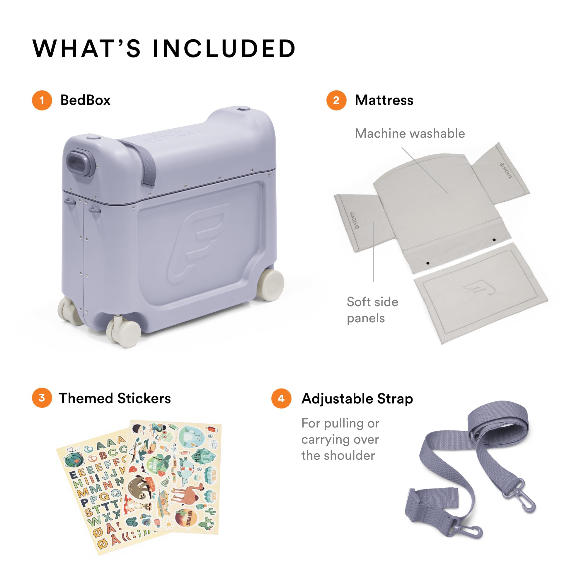 Foto 6 pulgar | Maleta de Viaje Stokke Jetkids Bedbox Azul para Niños - Venta Internacional