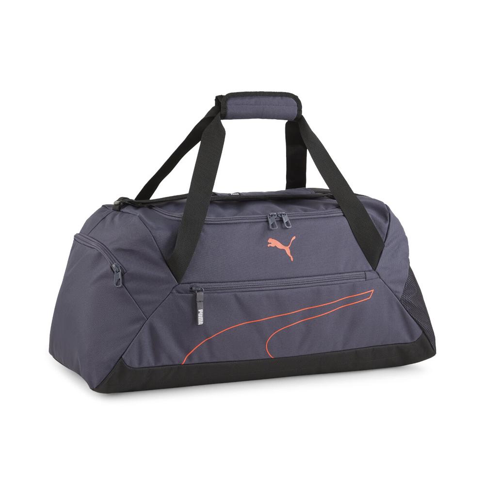 Foto 2 pulgar | Maleta Deportiva Puma Fundamentals Sports Bag M Gris Oscuro