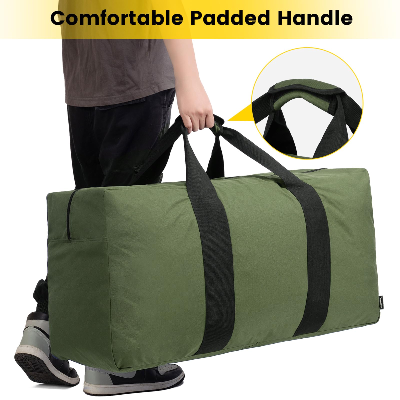 Foto 5 | Bolsa De Viaje Vorspack Extra Grande De 100 Litros, Color Verde - Venta Internacional.