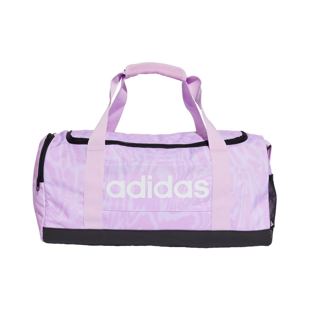 Foto 2 pulgar | Maleta Deportiva Linear Graphic Duffel Pequeña Adidas Violeta Mujer