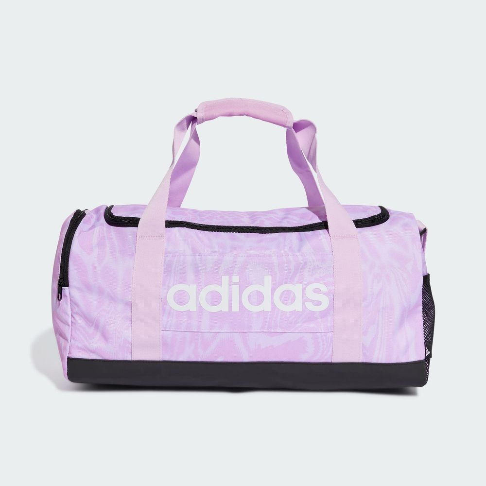 Foto 4 pulgar | Maleta Deportiva Linear Graphic Duffel Pequeña Adidas Violeta Mujer