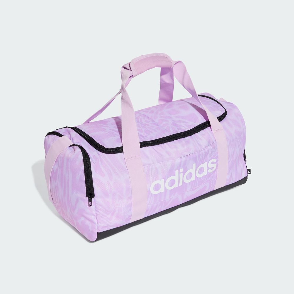 Foto 5 pulgar | Maleta Deportiva Linear Graphic Duffel Pequeña Adidas Violeta Mujer