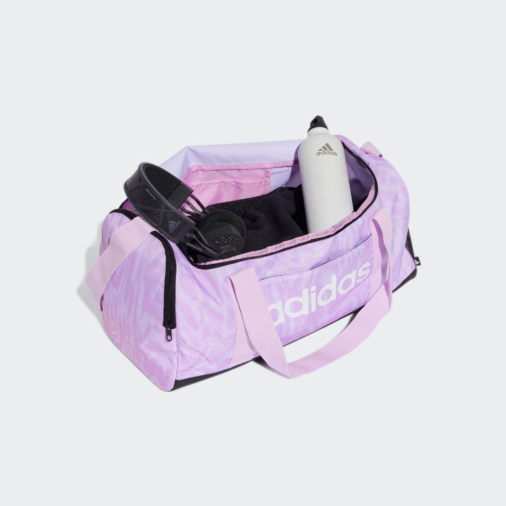Foto 5 | Maleta Deportiva Linear Graphic Duffel Pequeña Adidas Violeta Mujer