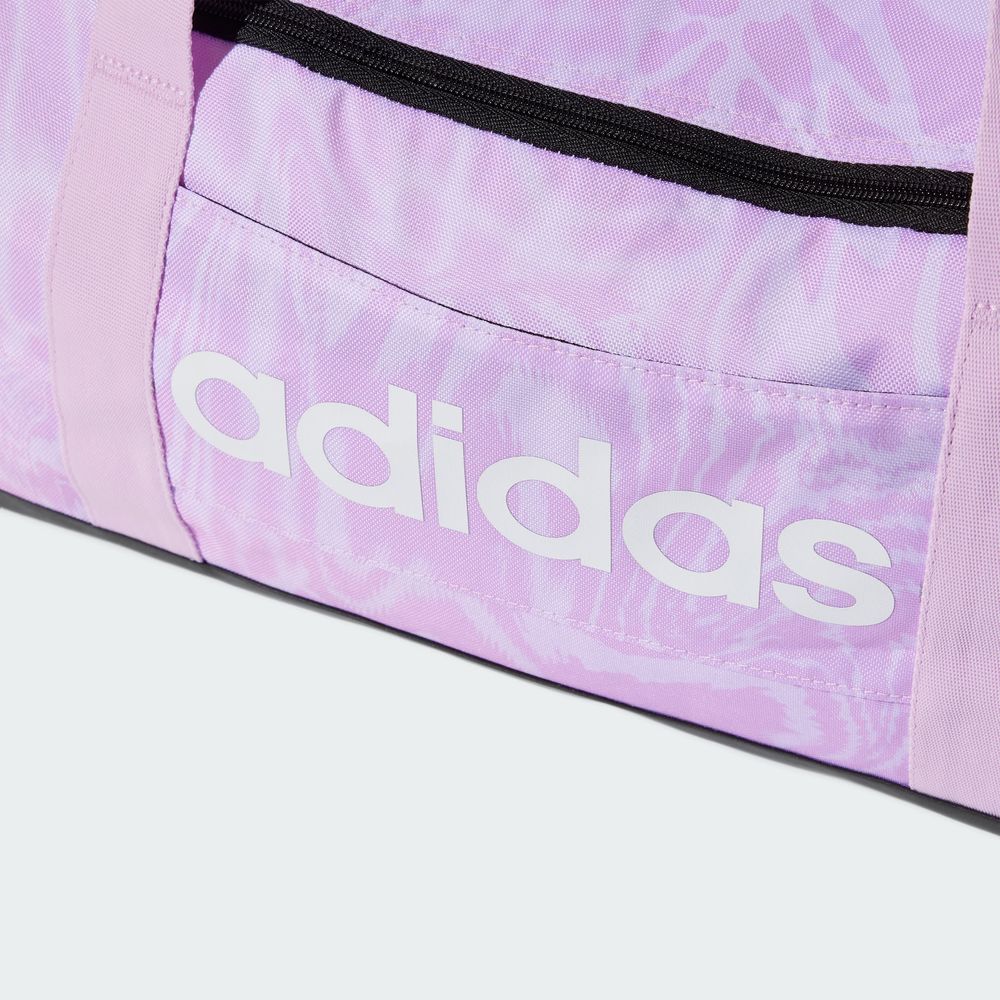 Foto 7 pulgar | Maleta Deportiva Linear Graphic Duffel Pequeña Adidas Violeta Mujer