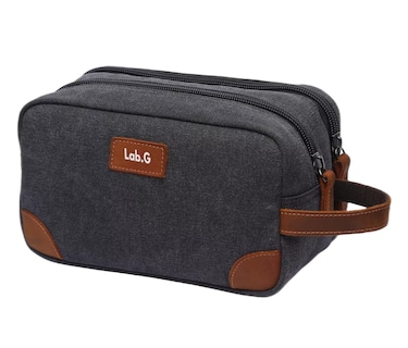 Foto 1 | Bolsa Sobaquera Neceser Para Hombre De Viaje, Negro