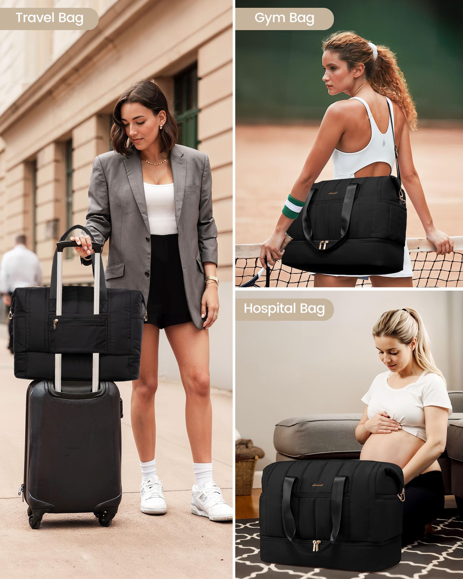 Foto 8 pulgar | Bolsa De Viaje Lovevook Puffer Weekender 70l Para Mujer - Venta Internacional.