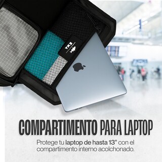 Foto 6 | Duffle Mochila Dry Outdoor Kma 15l Color Negro Versátil