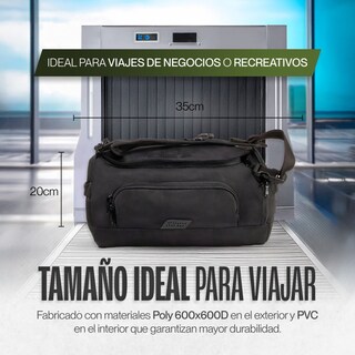 Foto 7 | Duffle Mochila Dry Outdoor Kma 15l Color Negro Versátil