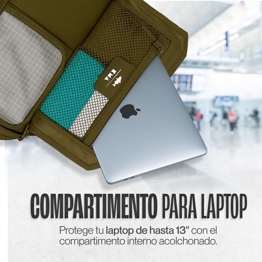 Foto 7 pulgar | Duffle Mochila Dry Outdoor Kma 15l Color Verde Versátil