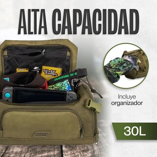 Foto 4 | Duffle Mochila Dry Outdoor Kma 30l Color Verde Versátil