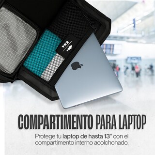 Foto 6 | Duffle Mochila Dry Outdoor Kma 15l Color Negro Impermeable