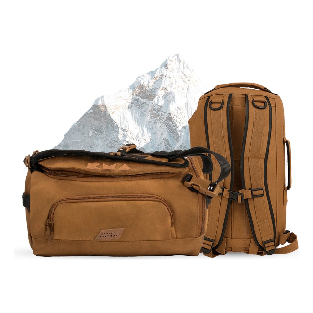 Foto 3 pulgar | Duffle Mochila Dry Outdoor Kma 30l Color Amarillo Versátil